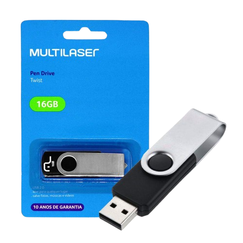 Pen Drive Multilaser PenDrive Twist 2 16GB