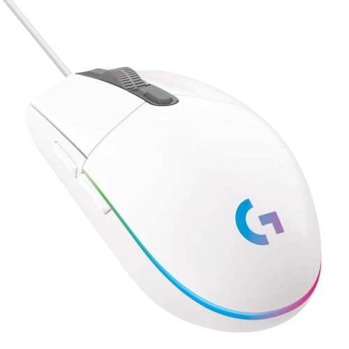 Mouse Gamer Logitech G203 RGB Lightsync Branco - Image 2