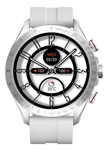 Relógio Inteligente (smartwatch) Solar Pro Haylou (LS18) Prata - Image 2