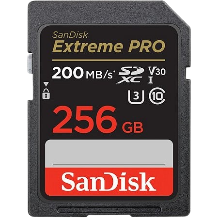 Cartão de memória SanDisk Extreme Pro SDXC 256GB UHS-I / U3 (Classe 10) V30 - Image 2